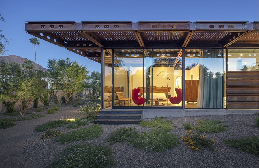 Exploring the Arizona Courtyard House by Optima DCHGlobal