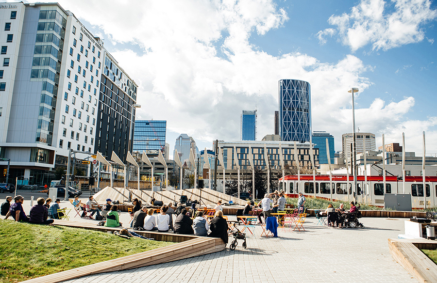 Embracing Urban Evolution: C-Square Plaza Redefines Calgary's City Centre